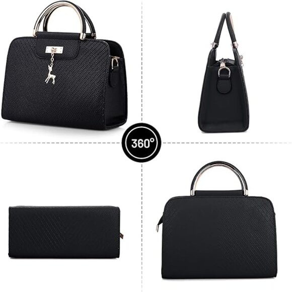 Women Leather Handbags Female Shoulder Bag - Picture 5 of 6